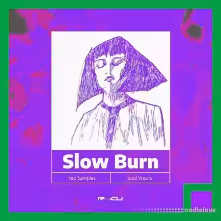 Renraku Slow Burn Trap Soul Vocals Sample Pack [WAV] - Sample Pack Artwork