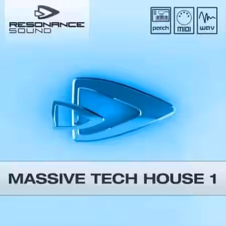 Resonance Sound Massive Tech House 1 [WAV, MiDi, Synth Presets] - Sample Pack Artwork