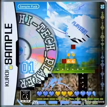Restrike {HI-TECH Sample Pack} KUROI Hi-Tech Player 01 [WAV] - Sample Pack Artwork