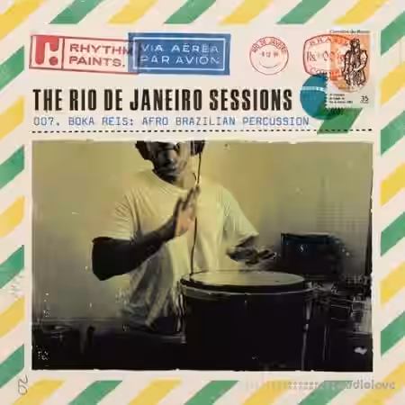 Rhythm Paints Boka Reis Afro Brazilian Percussion [WAV] - Sample Pack Artwork