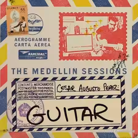 Rhythm Paints Cesar Augusto Perez Guitar [WAV] - Sample Pack Artwork