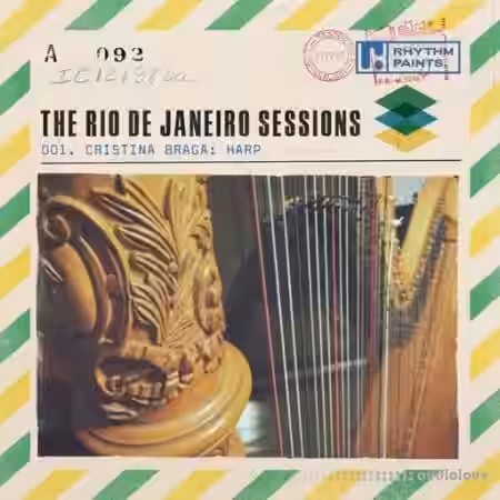 Rhythm Paints Cristina Braga Harp [WAV] - Sample Pack Artwork