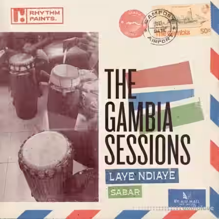 Rhythm Paints The Gambia Sessions Sabar Drum Language [WAV] - Sample Pack Artwork