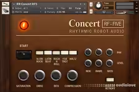Rhythmic Robot Audio Concert RF5 [KONTAKT] - Sample Pack Artwork