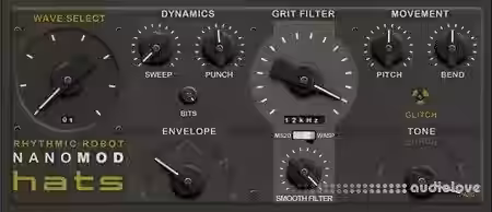 Rhythmic Robot Audio NanoMod 9 - Hats [KONTAKT] - Sample Pack Artwork