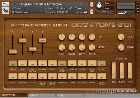 Rhythmic Robot Audio OrgaTone 601 [KONTAKT] - Sample Pack Artwork