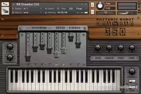 Rhythmic Robot Drawbar 350 [KONTAKT] - Sample Pack Artwork