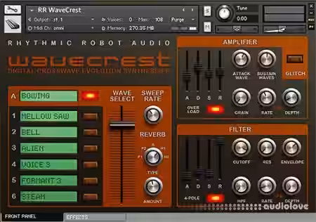 Rhythmic Robot WaveCrest [KONTAKT] - Sample Pack Artwork