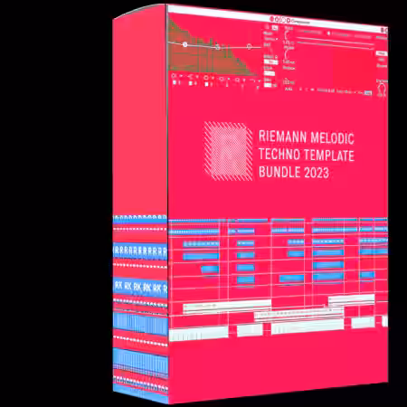 Riemann Melodic Techno 10x Templates Bundle [DAW Templates] - Sample Pack Artwork