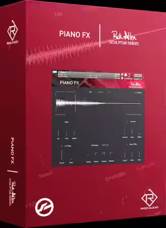 Rigid Audio Rick Allen Sculptor Series: Piano FX [KONTAKT] - Sample Pack Artwork