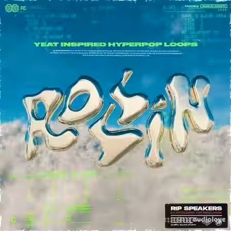Rip Speakers Röllin: Yeat Inspired Hyperpop Loops [WAV, MiDi] - Sample Pack Artwork