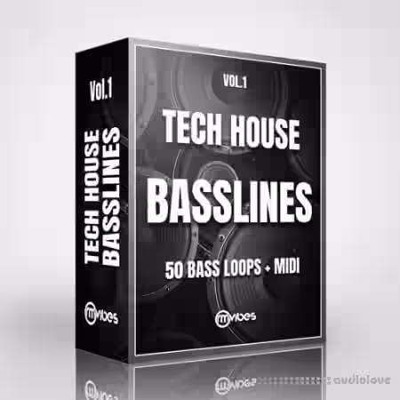 RM Vibes Tech House Basslines [WAV, MiDi, DAW Templates] - Sample Pack Artwork