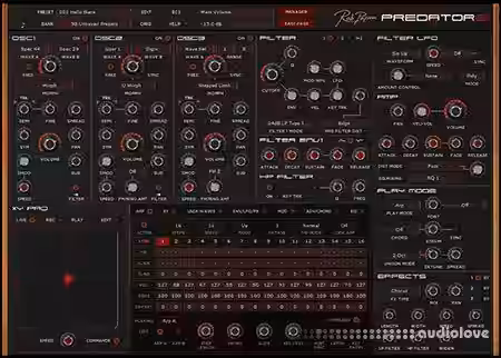 Rob Papen Predator 2 v1.0.4f / v1.0.4a [WiN, MacOSX] - Sample Pack Artwork