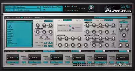 Rob Papen Punch-BD v1.0.6c / v1.0.6b [WiN, MacOSX] - Sample Pack Artwork