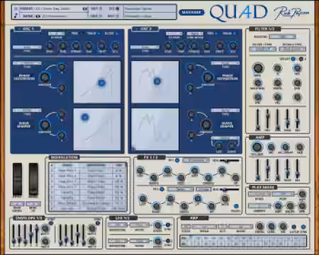 Rob Papen Quad v1.0.1c [MacOSX] - Sample Pack Artwork