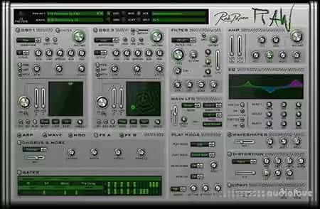 Rob Papen RAW 1.0.4b CE / v1.0.4 [WiN, MacOSX] - Sample Pack Artwork