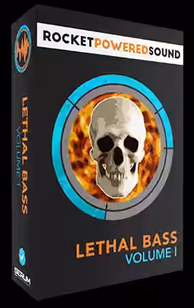 Rocket Powered Sound Lethal Bass Vol.1 [Synth Presets] - Sample Pack Artwork