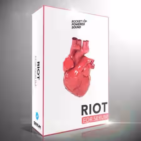 Rocket Powered Sound Riot For Serum [Synth Presets] - Sample Pack Artwork