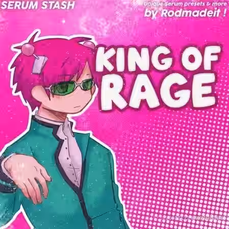 Rodmadeit King Of Rage (SERUM BANK ONLY) [Synth Presets] - Sample Pack Artwork