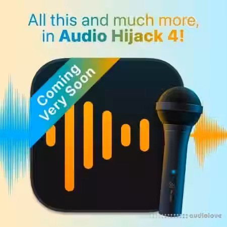 Rogue Amoeba Audio Hijack 4 v4.4.1 [MacOSX] - Sample Pack Artwork