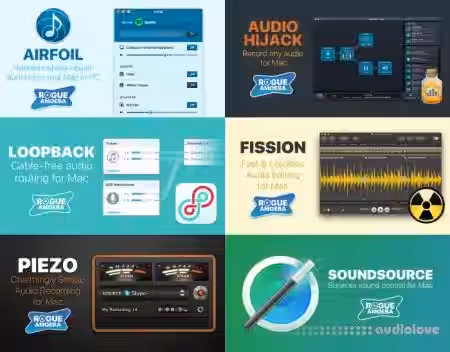 Rogue Amoeba BUNDLE 2019.12.07 [MacOSX] - Sample Pack Artwork