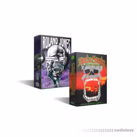 Roland Jones Murda Sounds Final Chapter + Iced Out 3 Drumkit [WAV, DAW Templates] - Sample Pack Artwork
