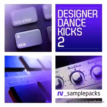 RV_samplepacks Designer Dance Kicks Vol.2 [WAV] - Sample Pack Artwork