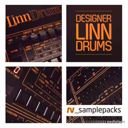 RV Samplepacks Designer Linn Drums [MULTiFORMAT] - Sample Pack Artwork