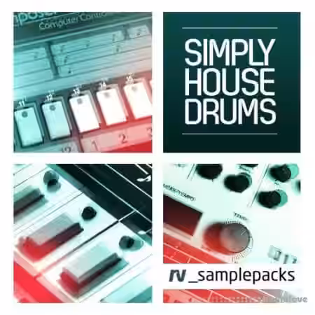 RV_Samples Simply House Drums [MULTiFORMAT] - Sample Pack Artwork