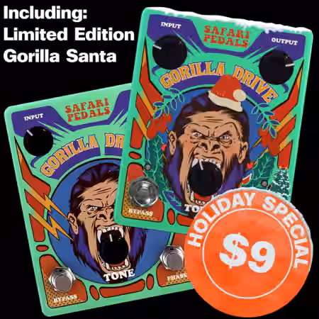 Safari Pedals Gorilla Drive Santa Edition v1.0.6 REGGED [WiN, MacOSX] - Sample Pack Artwork