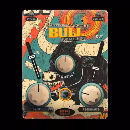 Safari Pedals Leslie Brathwaite Bull Sub Machine v1.0.53 [WiN] - Sample Pack Artwork