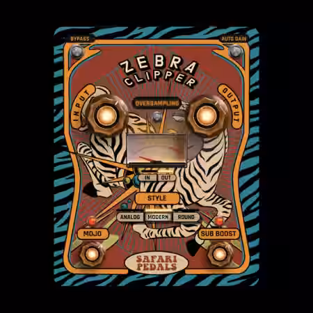 Safari Pedals Zebra Clipper v1.1.0 [WiN] - Sample Pack Artwork