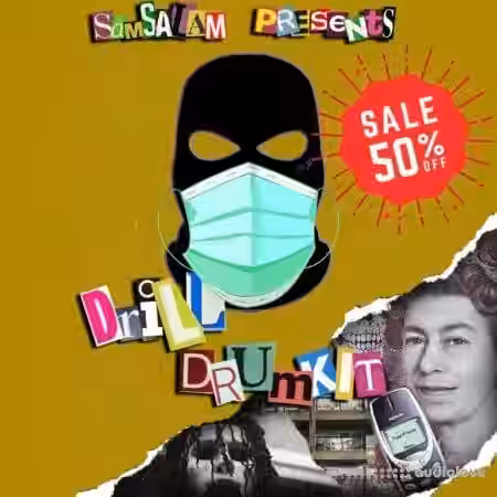 Sam Salam Drill Drum Kit [WAV, MiDi] - Sample Pack Artwork