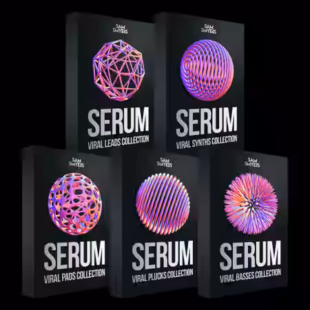 Sam Smyers Serum Viral Sounds Collection [MiDi, Synth Presets] - Sample Pack Artwork
