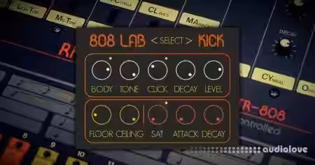 Sample Science 808 Lab v1.4.4 [MacOSX] - Sample Pack Artwork
