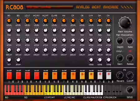 Sample Science RC808 v1.5 [MacOSX] - Sample Pack Artwork