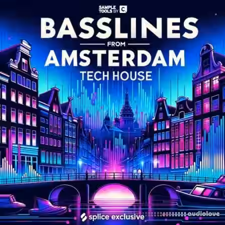 Sample Tools by Cr2 Basslines From Amsterdam (Tech House) [WAV] - Sample Pack Artwork