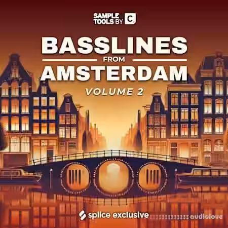 Sample Tools by Cr2 Basslines From Amsterdam Vol. 2 (Tech House) [WAV] - Sample Pack Artwork