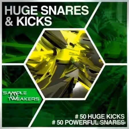 Sample Tweakers Huge Snares and Kicks [WAV] - Sample Pack Artwork