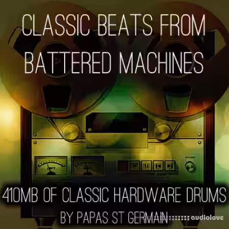 Sampledelic Sounds Classic Beats from Battered Machines [WAV] - Sample Pack Artwork