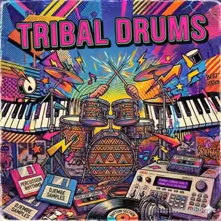 samplediggin247 Tribal Drums [WAV] - Sample Pack Artwork