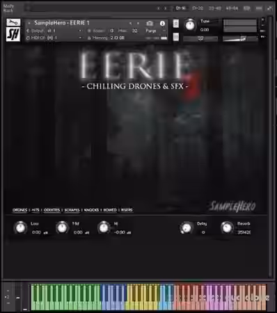 SampleHero EERIE 1 [KONTAKT] - Sample Pack Artwork
