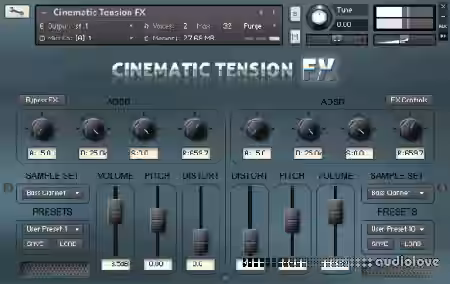 Sampleism Cinematic Tension FX 1 [KONTAKT] - Sample Pack Artwork