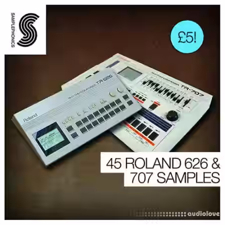 Samplephonics 45 Roland 626 and 707 [MULTiFORMAT] - Sample Pack Artwork