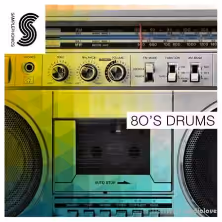 Samplephonics 80 s Drums [MULTiFORMAT] - Sample Pack Artwork