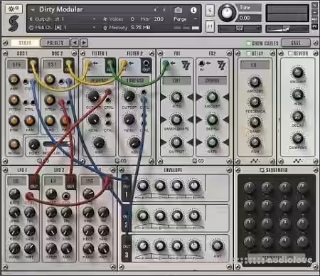 Samplephonics Dirty Modular [KONTAKT] - Sample Pack Artwork