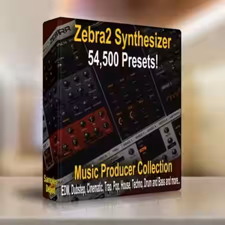 Samples Depot 54.500 u-he Zebra2 [Synth Presets] - Sample Pack Artwork