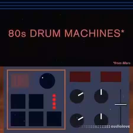 Samples From Mars 80s Drum Machines From Mars [WAV] - Sample Pack Artwork