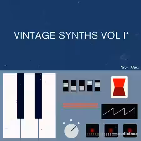 Samples From Mars Vintage Synths Vol 1 [MULTiFORMAT] - Sample Pack Artwork
