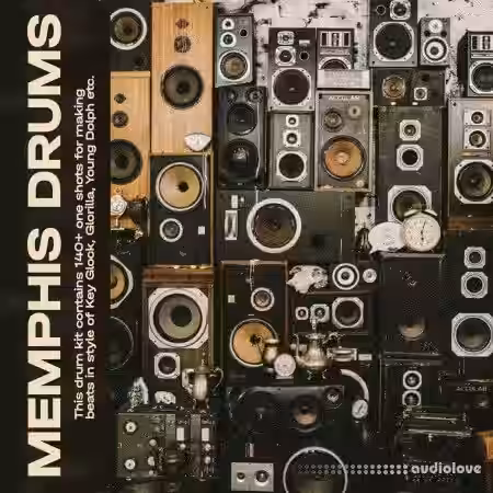 sampleshake MEMPHIS DRUMS Vol.1 (Drum Kit) [WAV, MiDi] - Sample Pack Artwork
